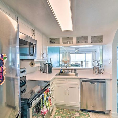 Galveston Oceanfront Condo With Balcony And View! エクステリア 写真