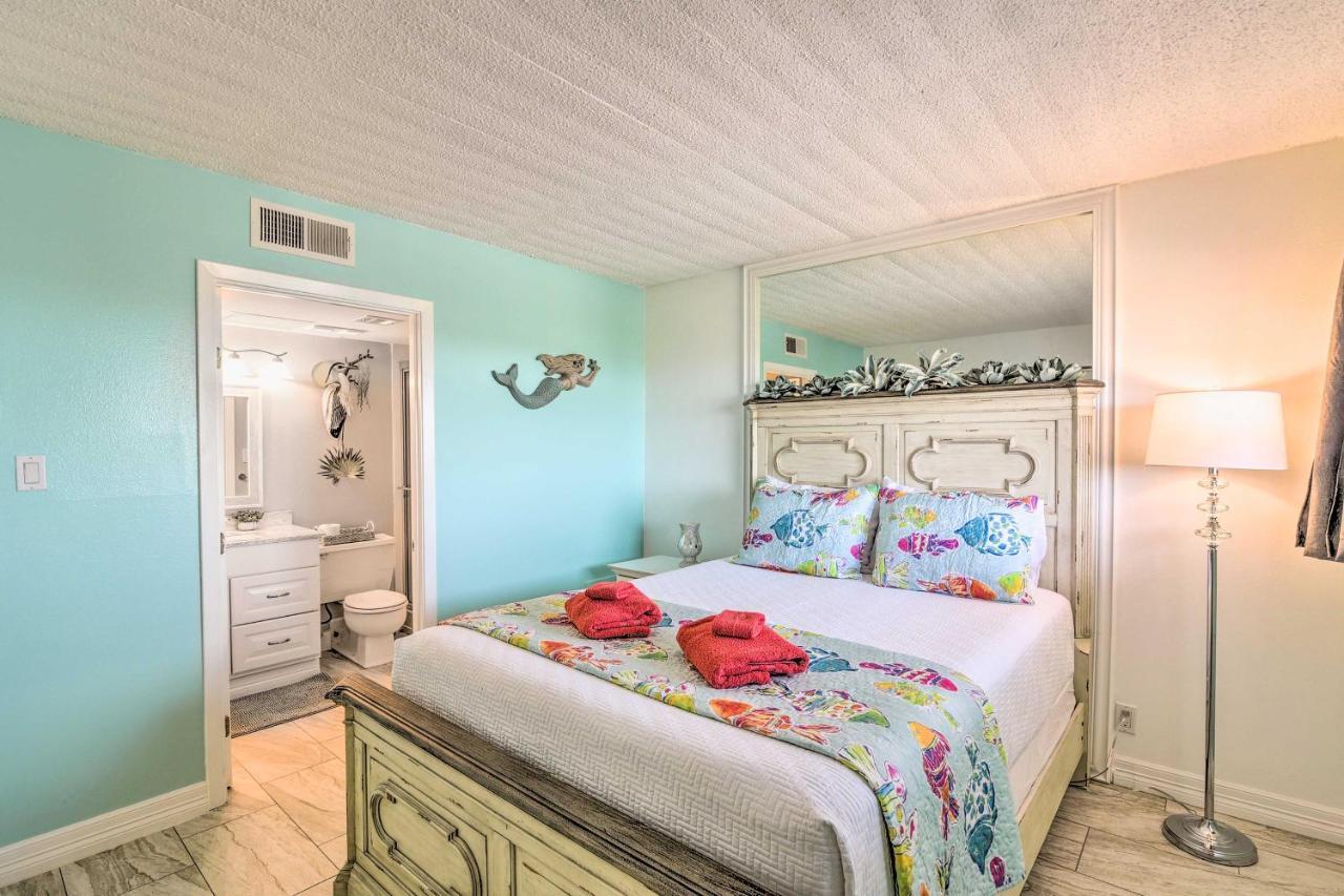 Galveston Oceanfront Condo With Balcony And View! エクステリア 写真