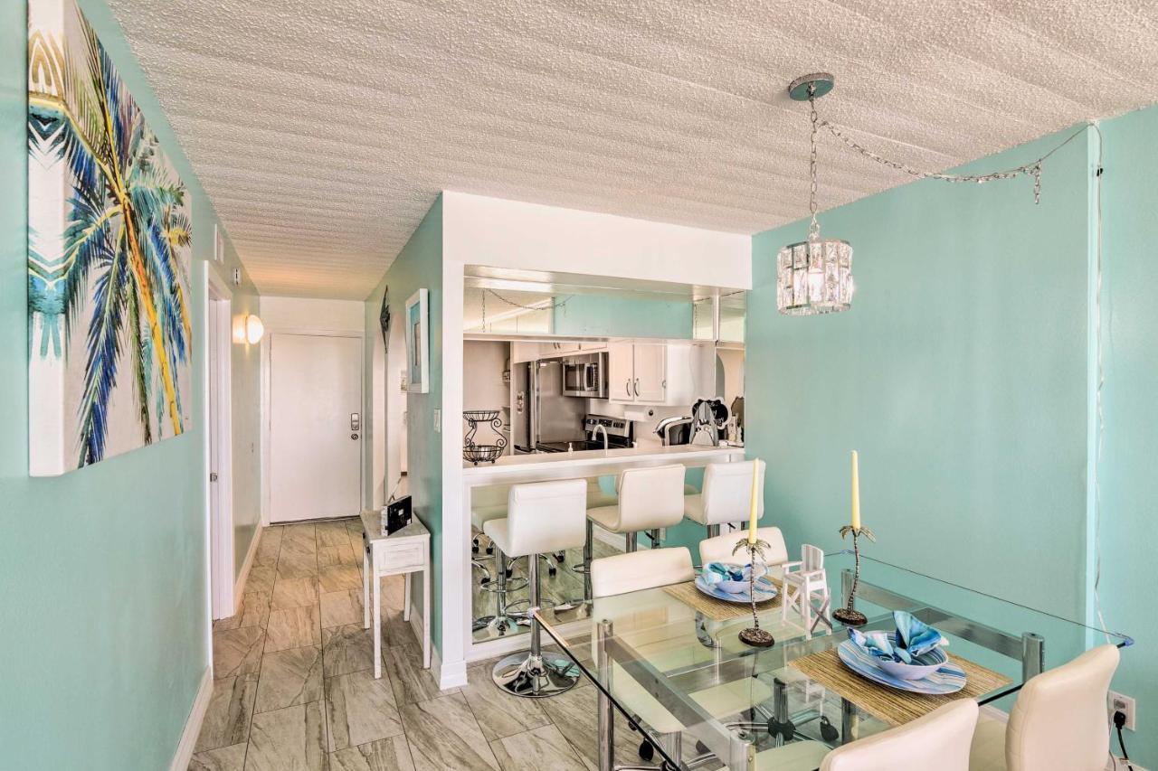 Galveston Oceanfront Condo With Balcony And View! エクステリア 写真